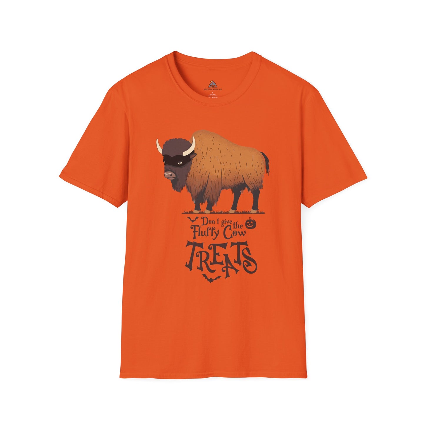 Fluffy Cow Halloween T-Shirt