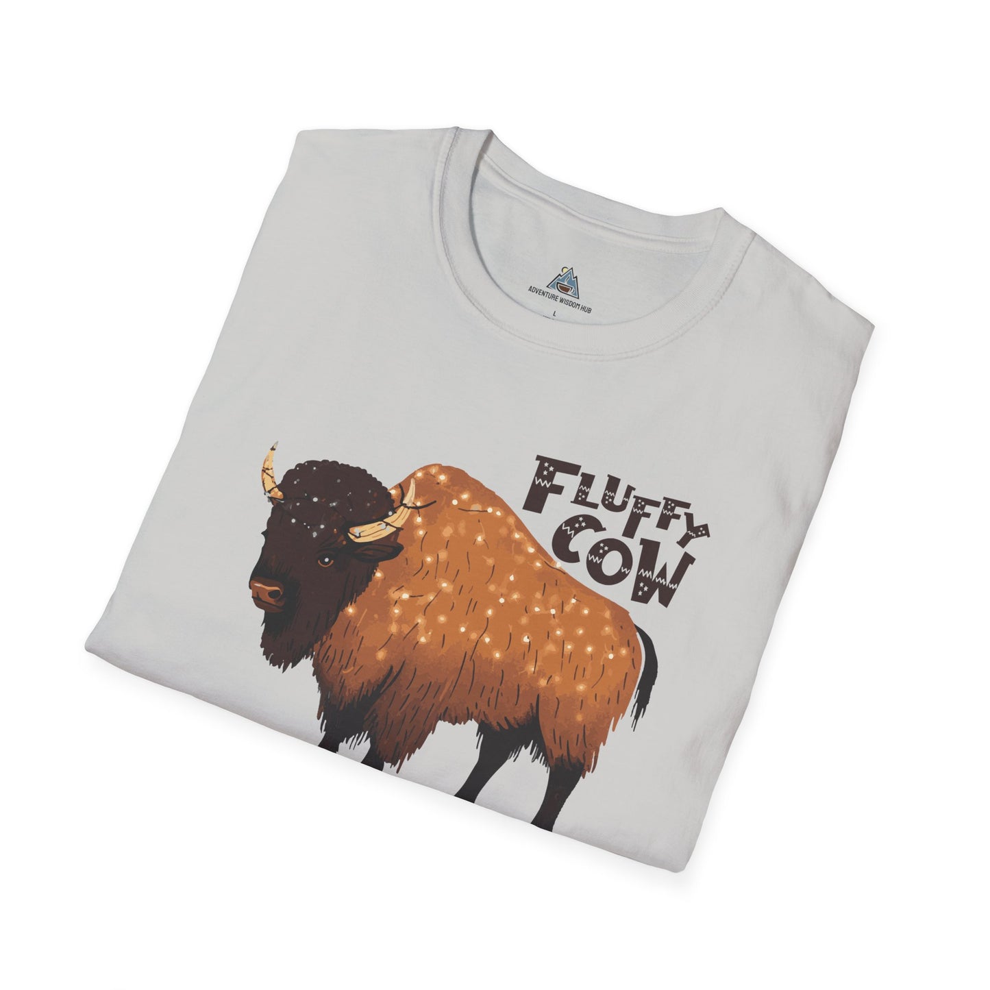 Fluffy Cow Christmas T-Shirt