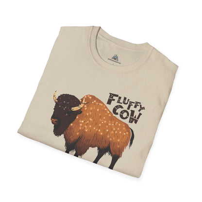 Fluffy Cow Christmas T-Shirt